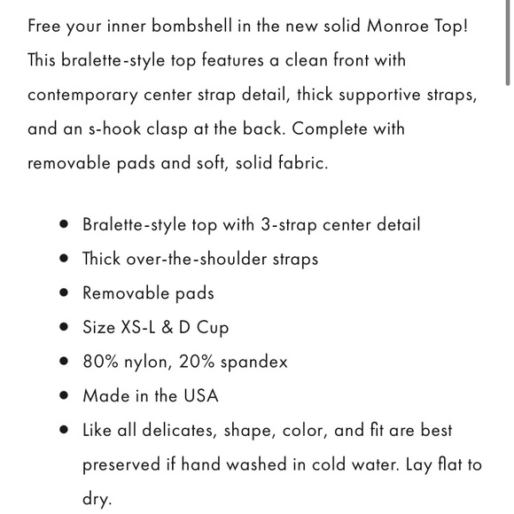 L*Space Monroe Top Sunshine Gold - Picture 5 of 5